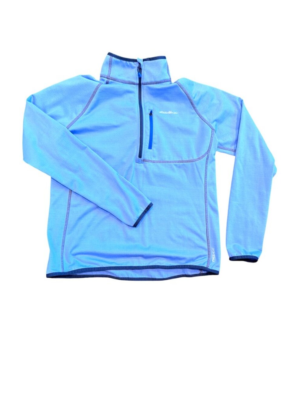 Eddie Bauer Periwinkle Blue Purple Quarter Zip Pullover